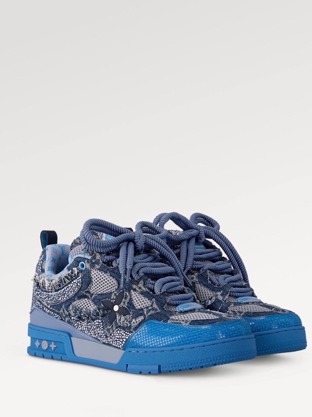 Louis Vuitton Skate Trainer
Blue Swarovski Monogram